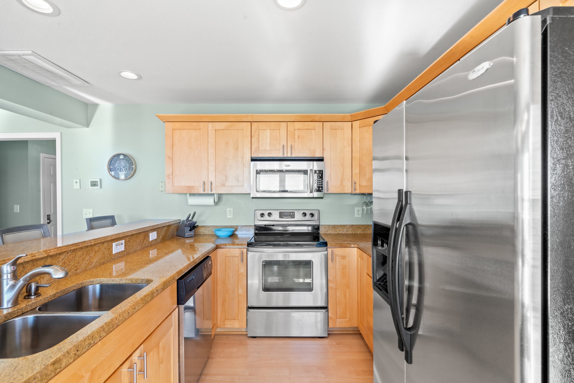 Fully equipped kitchen