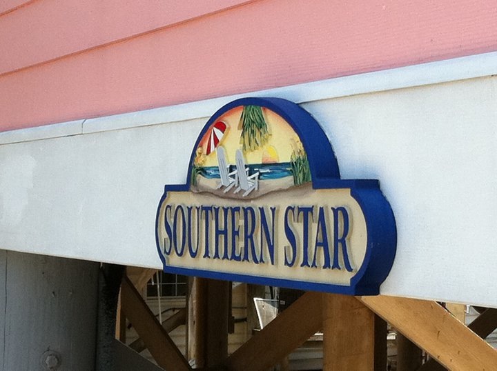 Southern Star house sign